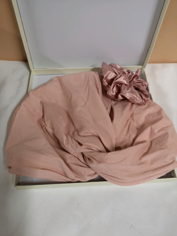 New Yanibest Sleeping Cap with Scrunchie - Pink