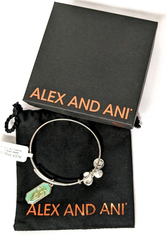 New ALEX and ANI Jonquil Expandable Charm Bracelet