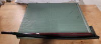 Premier 30" Heavy-Duty Green Board Paper Cutter with Steel Blade , pre-owned