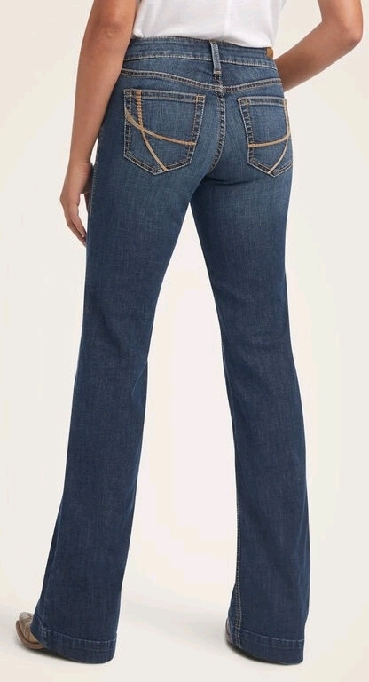 New ARIAT Perfect Rise Trouser Jeans Size: 26L