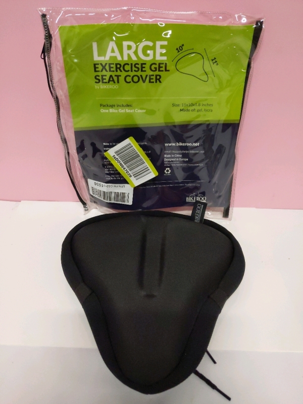 New! Bikeroo Exercise Gel Seat Cover