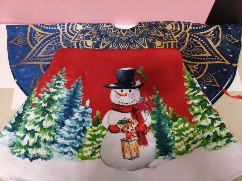 New! 2 Christmas Tree Skirts