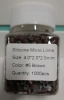 New Silicone Micro Links in Brown - 2