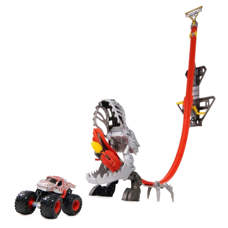 New Monster Jam Thunderroarus Drop Kids Playset - Lights & Sounds 6ft tall