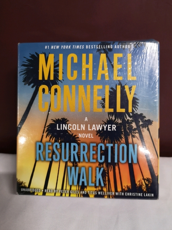 New Book on CD Resurrection Walk by Michael Connelly