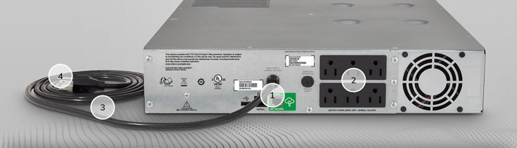 As New APC Smart-UPS 1500VA USB & Serial RM 2U SUA1500RMI2U LAN ETHERNET With Faceplate 18&rdquo;x17&rdquo;