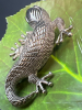 Vintage Statement Salamander Brooch - 5