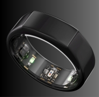 New OURA 3rd Generation Heritage Wellness Smart Ring : Size US12 : Black