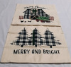 4 New Christmas Pillow Covers 19.25 x 19.50" - 2