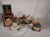 Christmas Candle Holders, Candles + Avon Scents - 2