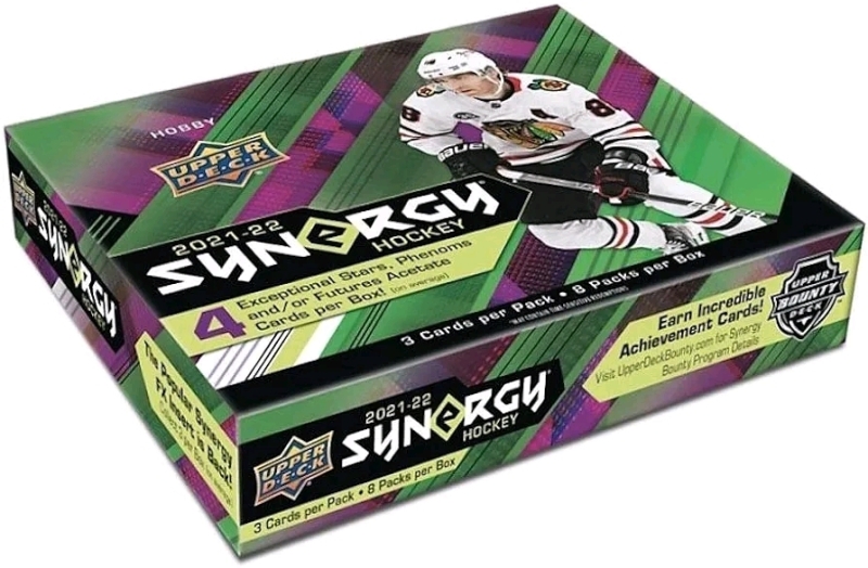 2021 - 2022 Upper Deck SYNERGY NHL Hockey Trading Card Hobby Box , Sealed