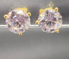 925 Sterling Gold Brilliant Cut 2CT CZ RANEECOCO New - 4