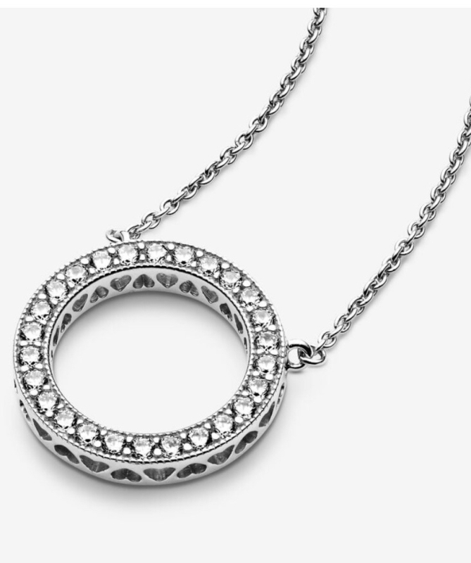 New PANDORA Cubic Zirconia Necklace