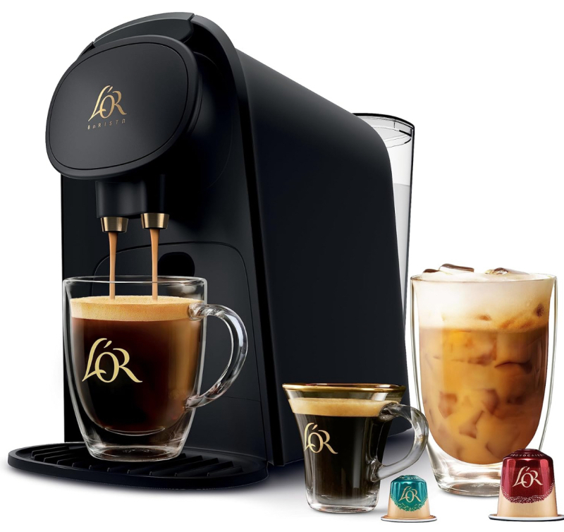 L’or Barista High-Pressure Coffee and Espresso Maker