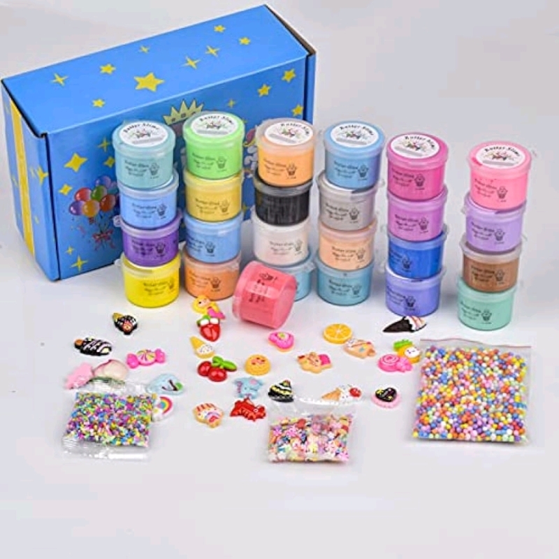 New - Mini Butter Slime Kit 25-Pack Scented Slime For Girls And Boys