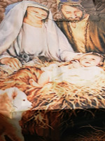 New Huge Christmas Nativity Garage Door Banner 192" x 166"