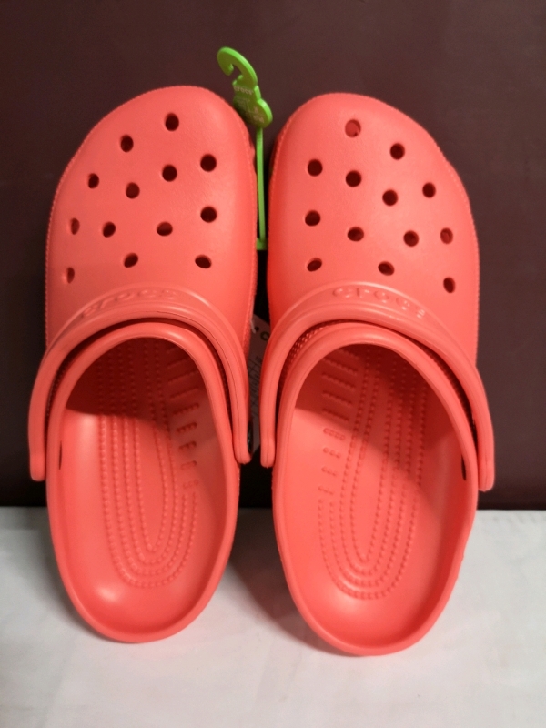 New Classic CROCS Unisex M8/W10 - Neon Watermelon