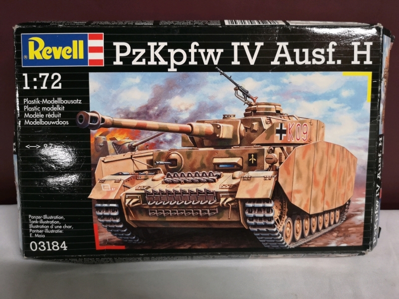 New Revell Model PzKpfw IV Ausf. H Scale 1:72 - 03184