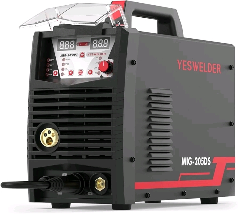 New - YESWELDER Digital MIG-205DS MIG Welder , 200Amp 110/220V Dual Voltage