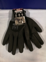 New Horizon sz ML Lined PVC Work Gloves