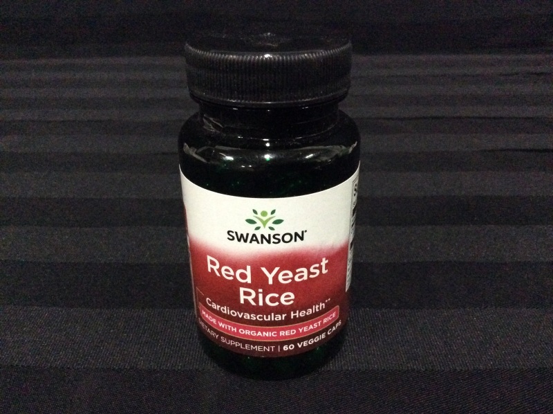 New Red Yeast Rice Dietary Supplement SWANSON