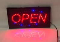 19”x9” Light Up Open sign