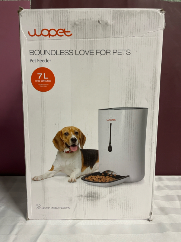 Wopet 7 Litre Automatic Pet Feeder