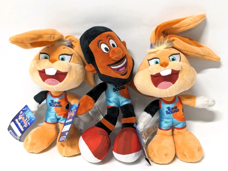 3 New SPACE JAM B-Ball Buddies: LeBron James & Lola Bunnies