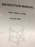 New Better Furniture Better Life Side Table 2 Tone