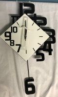 Yijidecor Decorative Wall Clock 11.8&rdquo;x19.7&rdquo;