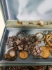 Vintage jewelry box with contents - 2