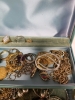 Vintage jewelry box with contents - 3