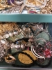 Vintage jewelry box with contents - 5