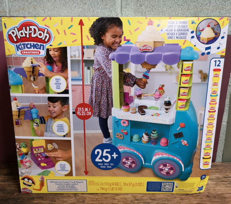 New Play-Doh Ice Cream Truck Playset - 37.5" Tall