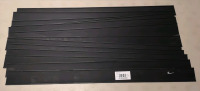 13 Black Plastic Stock On Siding