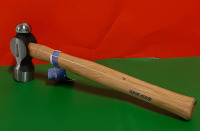 Westward 48oz Hickory Handled Ball Pein Hammer 16"