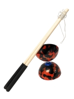 New Juggle Dream Large Diabolo / Chinese Yoyo w Fixed Axle and Sticks