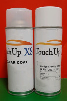 Dodge PW1 SW1 Stone Touch Up Paint and a Can of Clear Coat