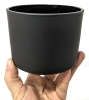 12 New Matte Black Glass Candle Vessels (approx 17oz/18oz) - 2