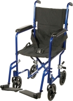 New - Drive 14" Medical lightweight aluminum transport Wheelchair