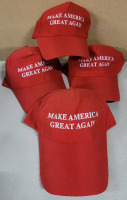 New - MAKE AMERICA GREAT AGAIN Caps , 4 Caps . One Size Fits All