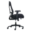 New Serta Destin Mesh Task Chair - Black - 3