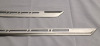 New - Dual Sword Vented Blade Ninja Sword Set with Over Shoulder Blade Holder . Swords measure 18" & 27" Long - 3