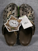 New CROCS CLASSIC REALTREE EDGE CLOG WALNUT UNISEX sz M10/W12