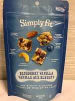 Gluten-free Simplyfit Blueberry Vanilla Nut & Friut Clusters 6 oz best by 09062024