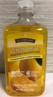 ECCOSENCE Lemon Brite Ulta Concentrated Hand Dishwashing Liquid 16 fl oz new