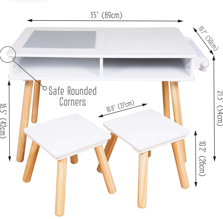 As New Elk and Friends Activity Table (Table + Chairs)