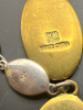 925 Sterling Robert Lee Morris signed Nature Inspired Pendant Earrings - 4
