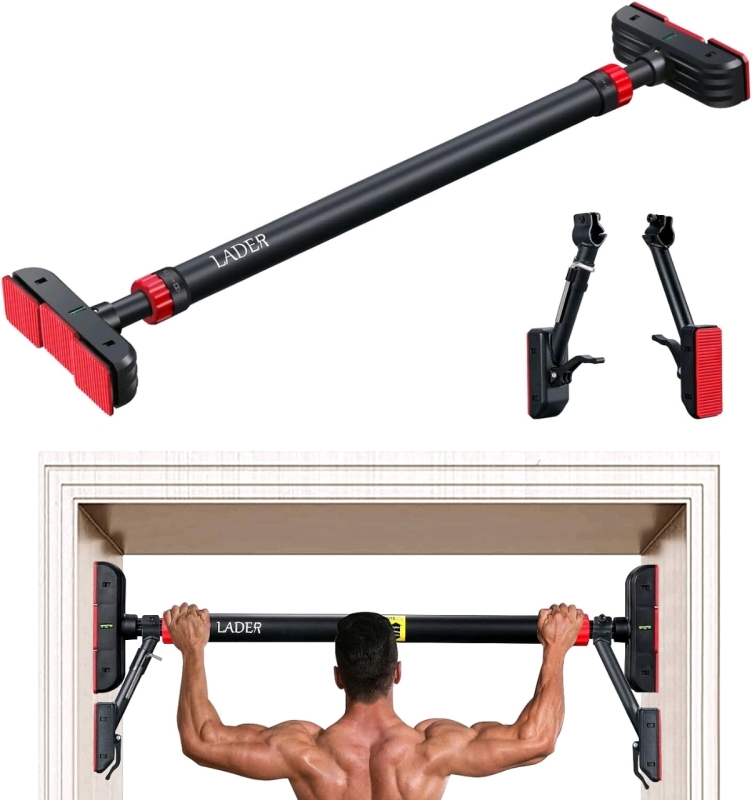 Lader Pull Up Bar For Doorway No Screws No Drilling No Trace
