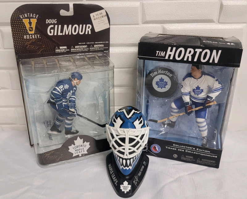 Toronto Maple Leafs NHL Hockey Memorabilia . Gilmore, Horton , Potvin